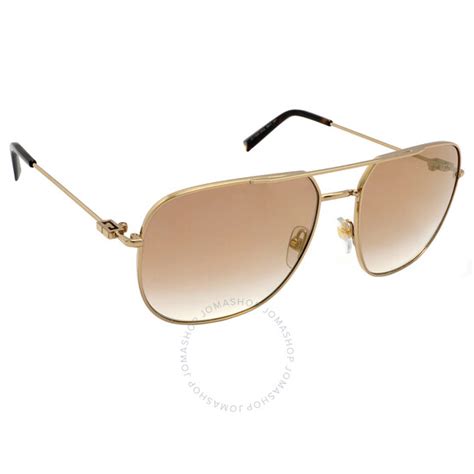 givenchy gv 7195 sunglasses|Givenchy Brown Gradient Mirror Pilot Unisex Sunglasses GV .